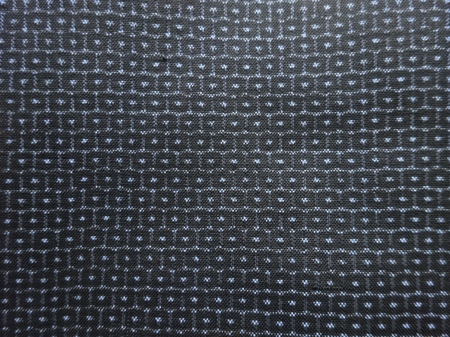 JAPANESE KIMONO / ANTIQUE MENS KIMONO / SILK / DORO OSHIMA TSUMUGI